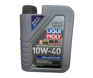 Aceite 10w-40 MoS2 Leichtlauf Liqui Moly 1L Semi sintetico GRIS