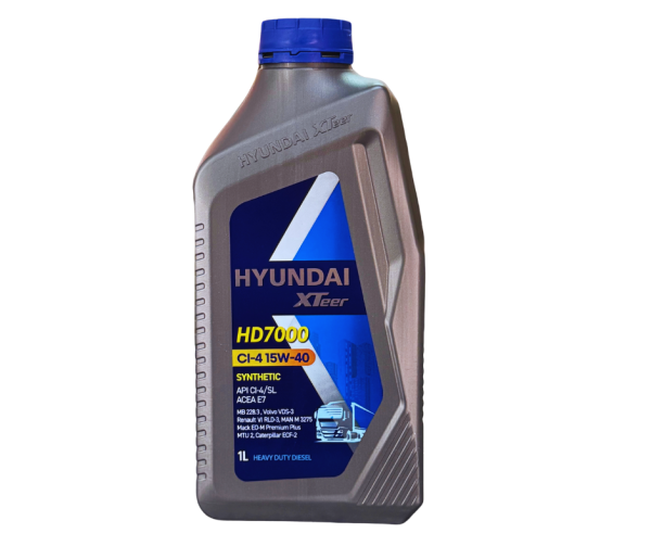 Aceite 15W-40 Hyundai HD7000 Sintetico 1L Aceite 15W-40 Hyundai HD7000 Sintetico 1L