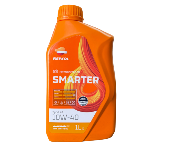 Aceite Smarter Sport Repsol Motos 10W-40 1L semisintetico